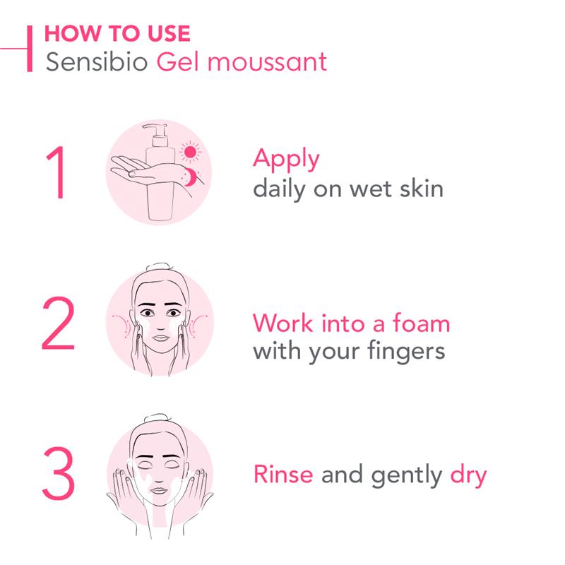 Sữa rửa mặt Bioderma Sensibio Gel Moussant dành cho da nhạy cảm 200ml 