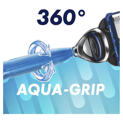 Dao cạo râu Gillette 5 Aqua + 2 lưỡi dao thay thế 