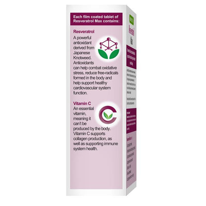 Naturopathica Resveratrol Max 30 Tablets