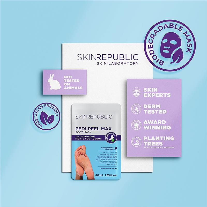 Skin Republic Pedi Peel Max 强效去角质护理