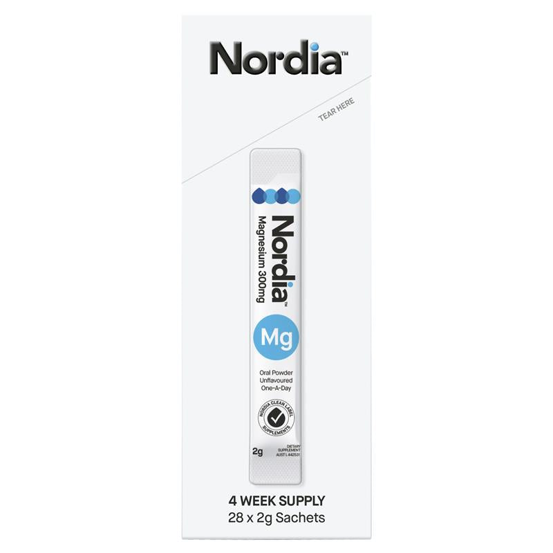 Bột Nordia Magiê 300mg 28 gói 