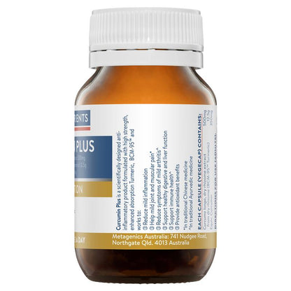 Viên nang Curcumin Plus của Ethical Nutrients 30 viên 