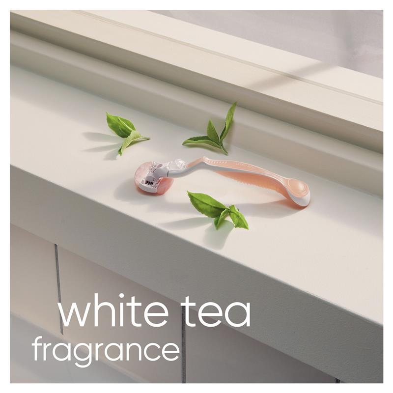 Bộ 4 lưỡi dao cạo râu Gillette Venus Comfort Glide White Tea 
