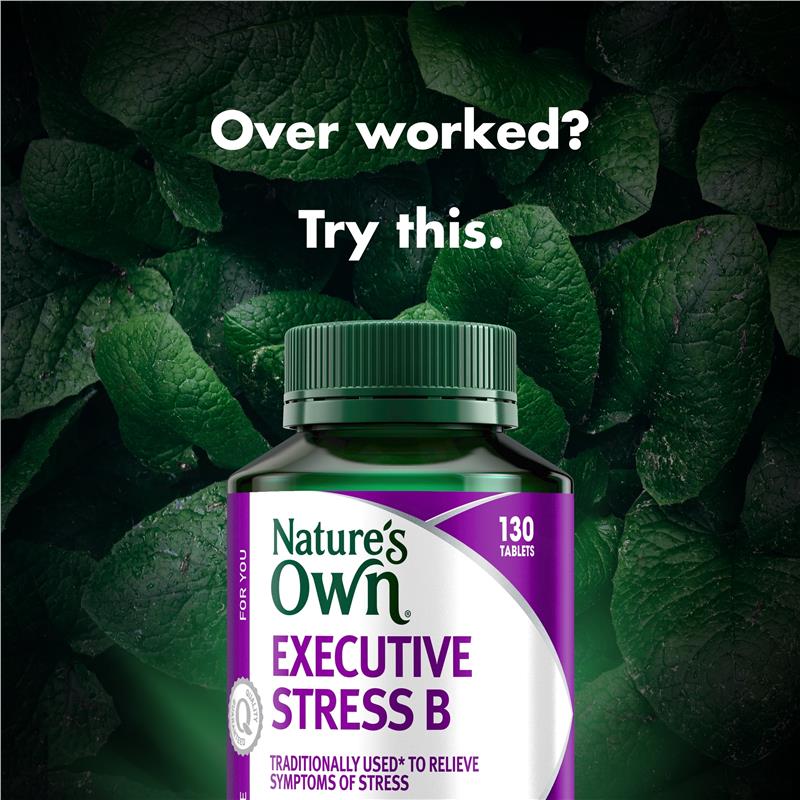 Viên uống Nature's Own Executive Stress B 130 viên 