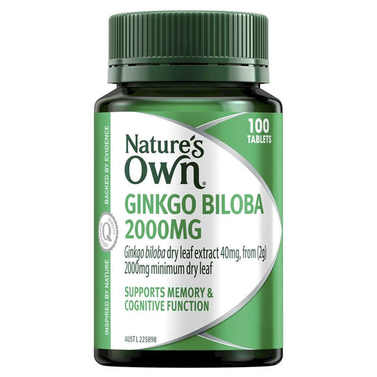 Nature's Own Ginkgo Biloba 2000mg 100 Viên 