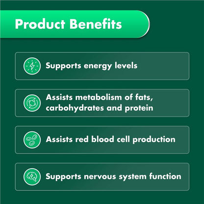 Nature's Own Vitamin B12 1000mcg 60 Tablets