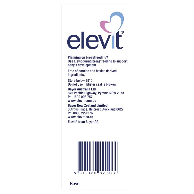 Elevit Pre-conception & Pregnancy 100 Tablets