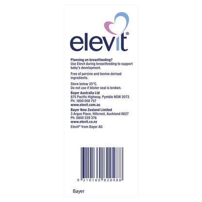 Elevit Pre-conception &amp; Pregnancy 100 Viên 