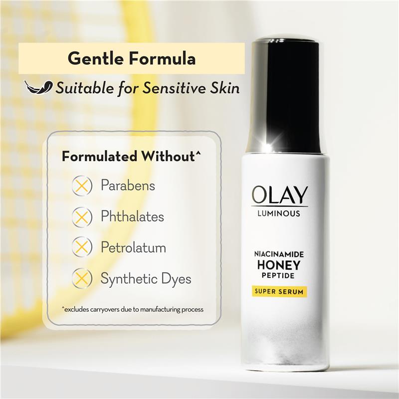 Olay Luminous Niacinamide Honey Peptide Moisturiser 50g
