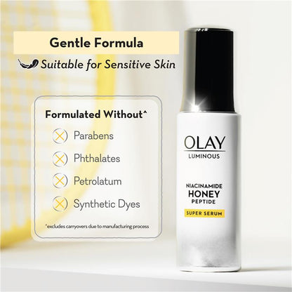 Olay Luminous Niacinamide Honey Peptide Moisturiser 50g