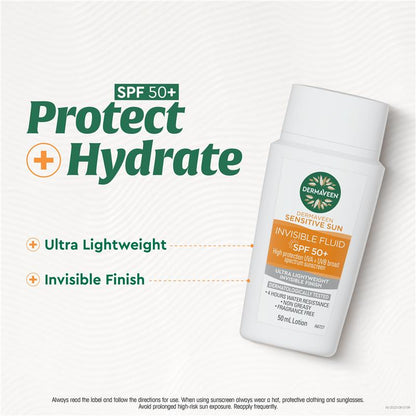 DermaVeen 敏感肌肤防晒隐形液 SPF50+ 50ml 