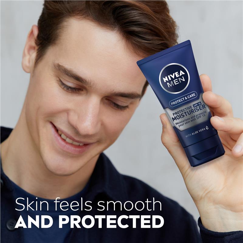 NIVEA MEN Protect & Care Face Moisturiser SPF15 75ml