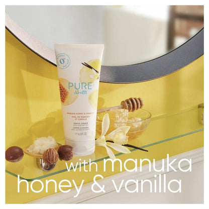 Kem cạo râu Gillette Venus Pure hương mật ong Manuka &amp; vani 174g 