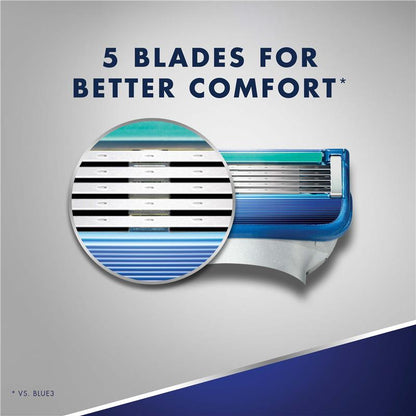 Lưỡi dao cạo râu Gillette 5 Aqua 8 gói 