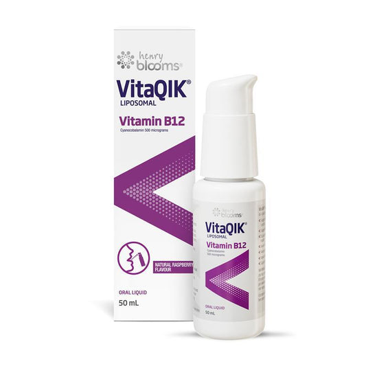 Henry Blooms VitaQIK Vitamin B12 50ml Xịt uống 