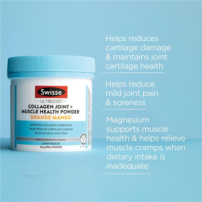 Swisse Collagen Joint + Muscle Health Powder 162g