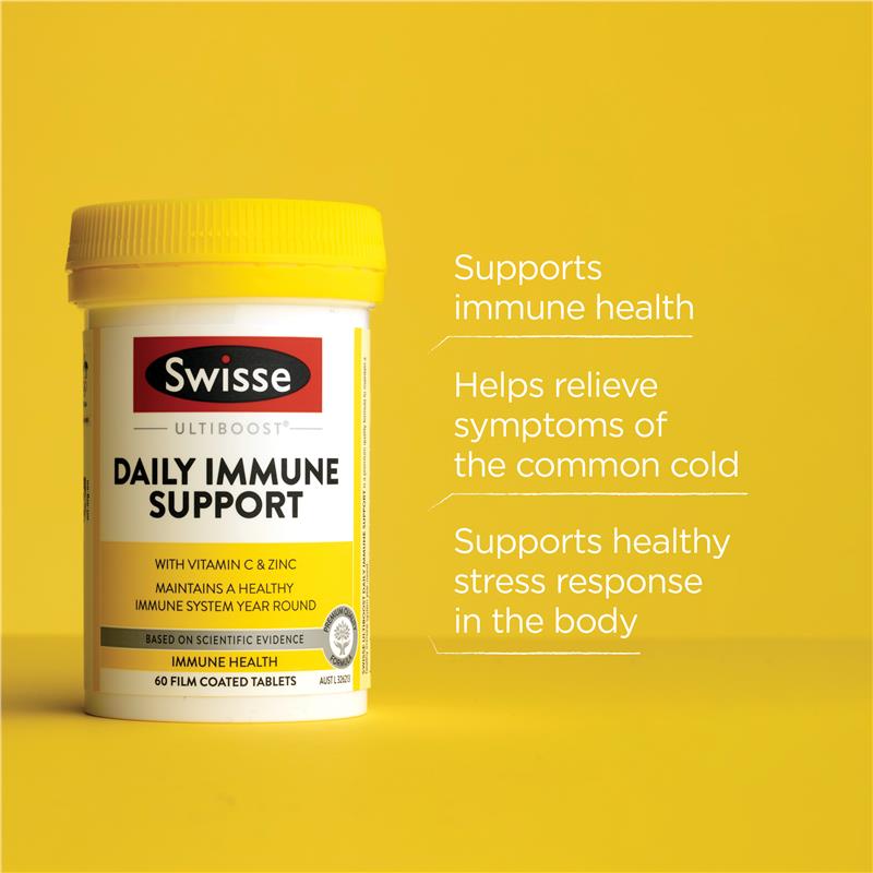 Swisse Daily Immune Support 60 Viên 