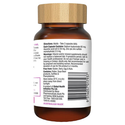 Kynd Hyaluronic Acid+ 30 Capsules