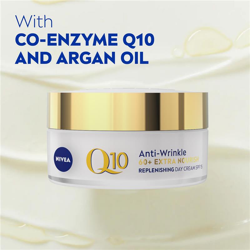 NIVEA Q10 Anti-Wrinkle Mature Day Cream SPF15 50ml