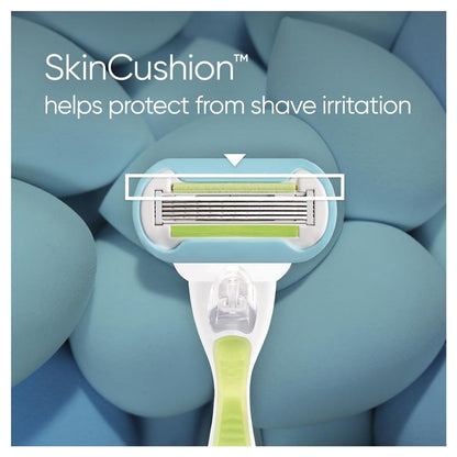 Tay cầm dao cạo râu Gillette Venus Extra Smooth + 2 lưỡi dao thay thế 