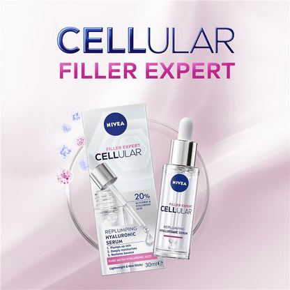 NIVEA Cellular Filler Expert Replumping Hyaluronic Serum 30Ml