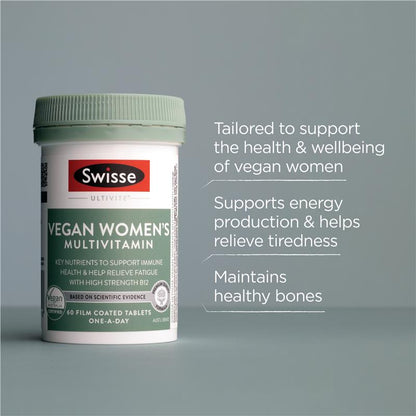 Swisse 纯素女士复合维生素 60 片