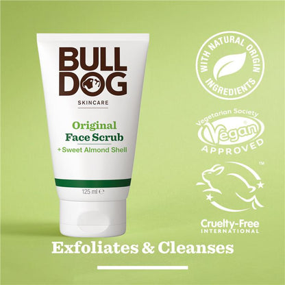 Bulldog Skincare 男士原装面部磨砂膏 125ml 