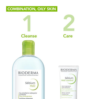 Nước tẩy trang Bioderma Sebium H2O Purifying Micellar Water dành cho da dầu 500ml 