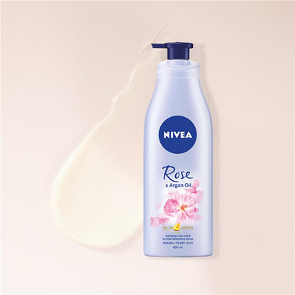 NIVEA Oil in Lotion Rose & Argan Oil Body Lotion 400ml