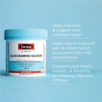 Swisse Glucosamine Sulfate 1500mg 180 Viên 