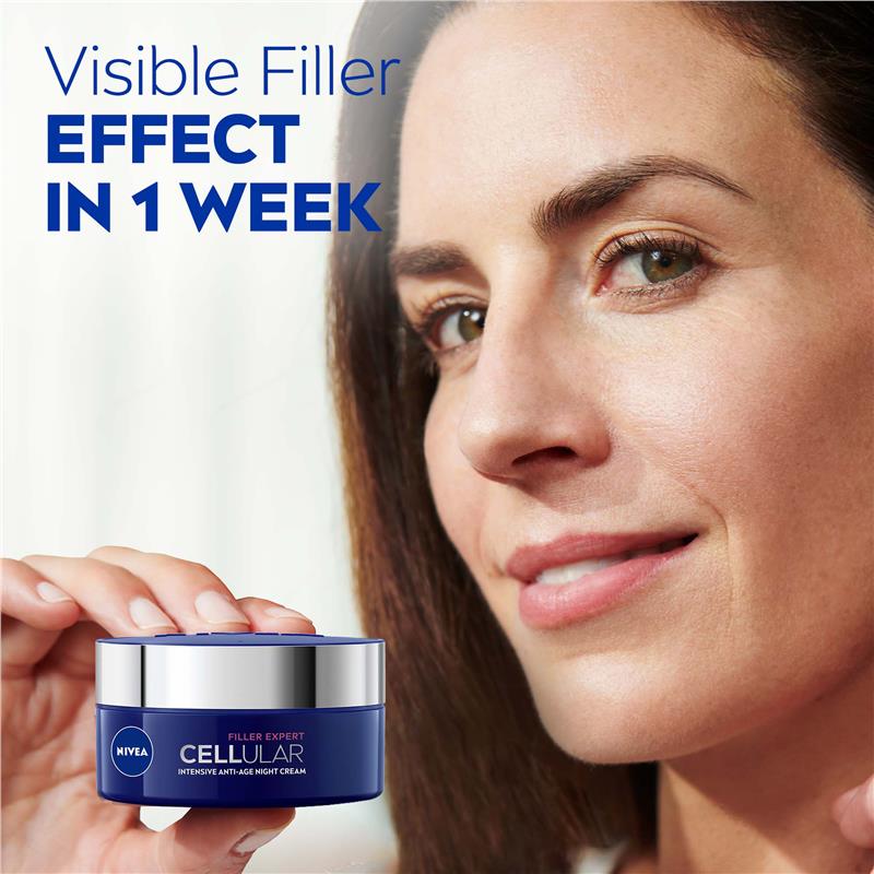 NIVEA Cellular Filler Expert Intensive Anti-Age Night Cream 50Ml
