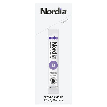 Nordia Vitamin D3 1000IU Powder 28 Sachets