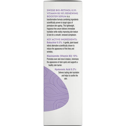 Huyết thanh tăng cường tái tạo da Swisse Beauty Bio-Retinol Vitamin B3 10% 30ml 