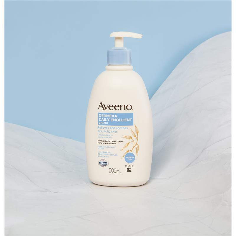 Aveeno Dermexa 每日润肤无香身体霜 500ml 