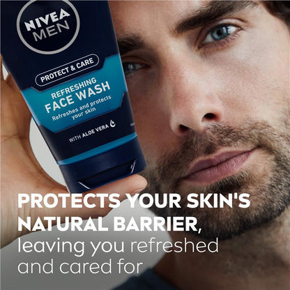 NIVEA for Men Protect & Care Face Wash Gel 150ml