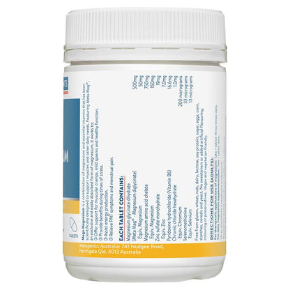 Viên uống bổ sung Magiê Ethical Nutrients Mega 120 viên 