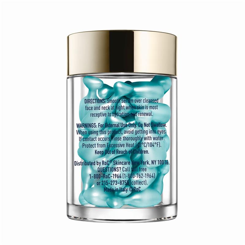 Viên nang huyết thanh dưỡng ẩm RoC Multi Correxion Hydrate &amp; Plump Night 30 viên 
