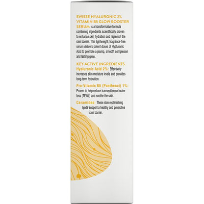Swisse Beauty Hyaluronic 2% Vitamin B5 Glow Booster Serum 30ml