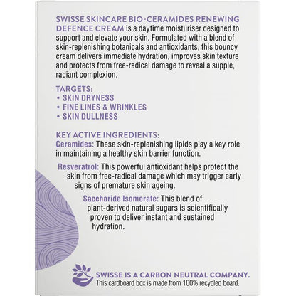 Swisse Skincare Bio Ceramide Renewing Defence Cream 50g