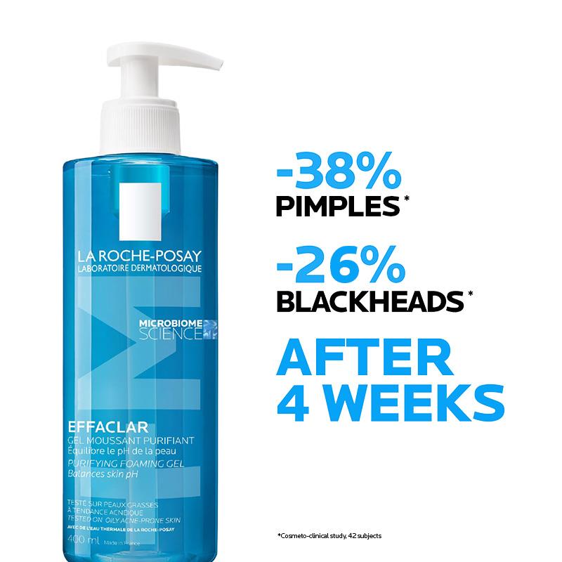 Gel tạo bọt La Roche Posay Effaclar +M 400ml 