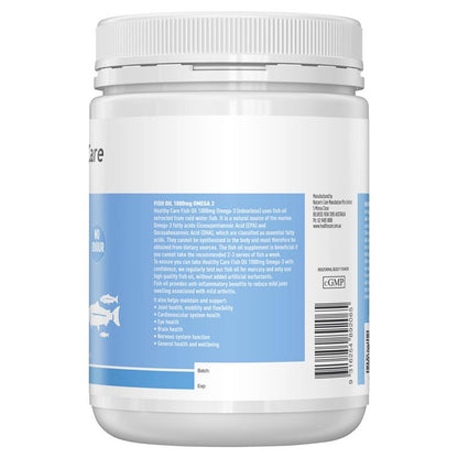 Healthy Care Fish Oil 1000mg Omega 3 400 Capsules