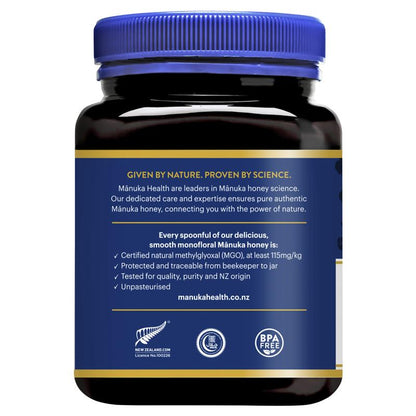 Manuka Health MGO115+ UMF6 Manuka Honey 1kg