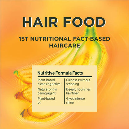 Dầu gội Garnier Fructis Hair Food Nourishing Banana dành cho tóc khô 350ml 