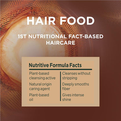 Dầu gội Garnier Fructis Hair Food Smoothing Macadamia dành cho tóc hư tổn 350ml 