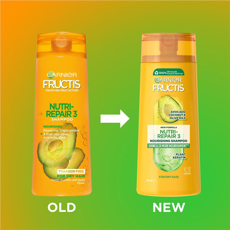 卡尼尔 Fructis Nutri-Repair 3 洗发水 315ml 