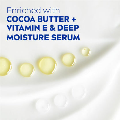NIVEA Cocoa Butter Body Lotion Moisturiser 48H 400ml