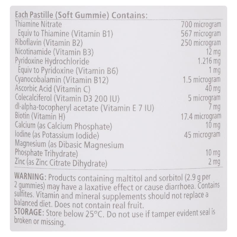 Kẹo dẻo bổ sung vitamin tổng hợp không đường Nature's Way Adult Vita Gummies 65 viên 