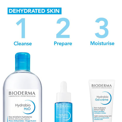 Serum dưỡng ẩm Bioderma Hydrabio Hyalu + Hydrating Plumping với Hyaluronic Acid và Niacinamide 30ml 