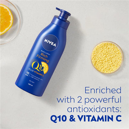NIVEA Body Firming Lotion Q10 Plus Vitamin C Dry Skin 400ml
