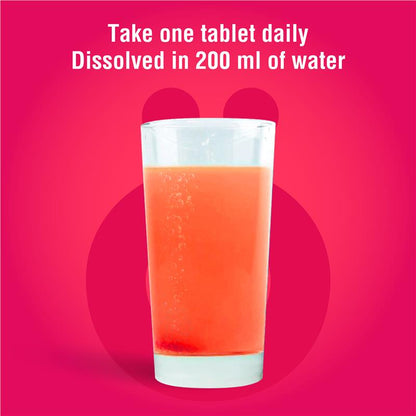 Voost Energy Raspberry Effervescent Tablets 20 Pack